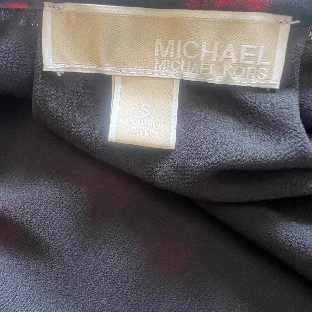 Michael Kors, ladies, long sleeve, sheer blouse, size, small excellent condition